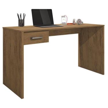 Imagem de Mesa para Computador Gávea com Gaveta Freijó - Móveis Leão