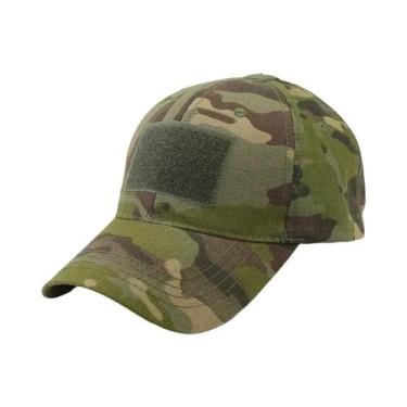Imagem de Boné Tático Camuflado Com tiras autocolantes, Estilo Duckbill, Proteçã