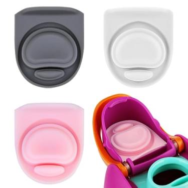 Imagem de ZONBBEE 3 peças de rolha de substituição de vedação de borracha compatível com Owala Freesip16/19/24/32/1,134 g tampa de bico, junta de garrafa de água de silicone para inserção de tampa de vedação