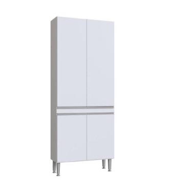 Imagem de Paneleiro Duplo Athena 4 Portas 3 Prateleiras IRM - Casajá, BRANCO