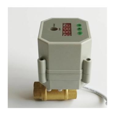 Imagem de Válvulas esféricas motorizadas controladas por temporizador de 2 vias de latão Tsai para ar condicionado, irrigação de jardim AC/DC9V-24V (NPT)