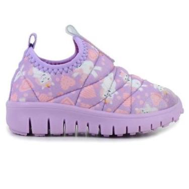 Imagem de Tênis Infantil Feminino Novopé Unicórnio Rosa - 1273-Feminino