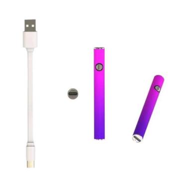 Imagem de Bateria Recarregável Tipo-C USB De 380mAh Com Conector 510 Para Ferro 