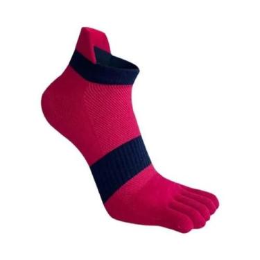 Imagem de Meias De Compressão Masculinas De Cano Curto Com Cinco Dedos, Tamanhos