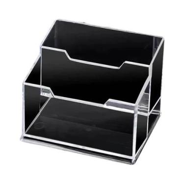 Imagem de Prateleira De Acrílico Transparente Para Mesa, Suporte De Cartões De P