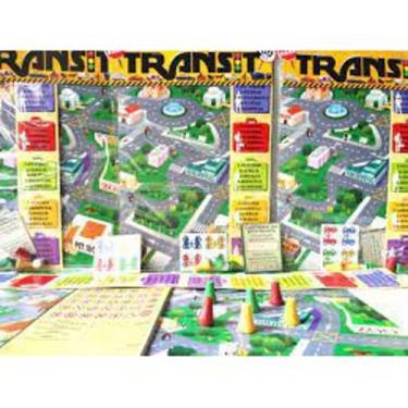 Imagem de Jogo de Tabuleiro Transit Educativo Transito Lembrança Festa Dados