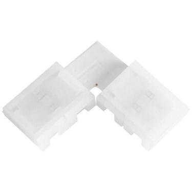 Imagem de Conectores Em L Tramontina Para Fita Led Smd 5-8 W 12-24 Vdc Com 20 Pe