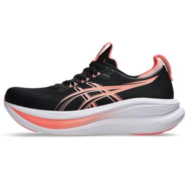 Imagem de ASICS Gel-Nimbus 28 feminino, Preto/Rosa Pérola, 35