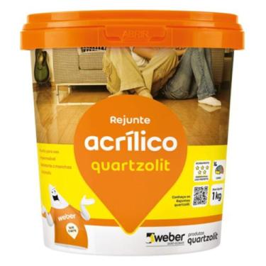 Imagem de Rejunte Acril 1Kg Cz Platina Quartzolit
