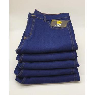 Imagem de Calças Jeans Atacado Tradicional Kit Com 5 Unidades - OCM, 50