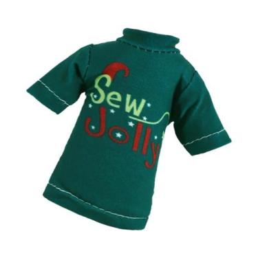 Imagem de Saco De Dormir Estilo Natalino Para Boneca De 30 Cm, Acessórios Para B