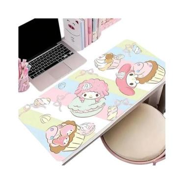 Imagem de Mousepad Rosa Kawaii My Melody Anime, Macio E Fofo, Acessórios Para PC