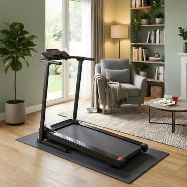 Imagem de Esteira Ergométrica Profissional 10km por h 110kg Bivolt Amortecedor T