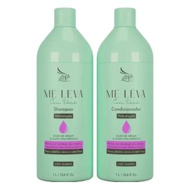 Imagem de Shampoo e Condicionador Óleo de Argan & Ácido Hialurônico Zap 2L