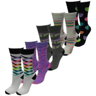 Imagem de Kit 12 Pares Meia Feminina Academia Aeróbicas exercício funcional Curt