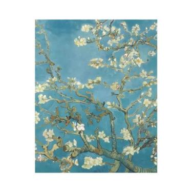 Imagem de Pôster De Pintura Em Tela Grande Onda De Kanagawa, Noite Estrelada E N