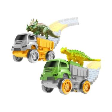 Imagem de Carro Elétrico Flexível De Dinossauro Para Meninos, Brinquedo Educacio