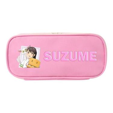 Imagem de Bolsa de lápis Suzumes no Tojimaris de poliéster de grande capacidade 