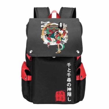 Imagem de Mochila No Faces Mans Cartoon Kids School Anime 34x21x48cm - yiweisai