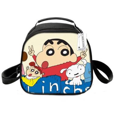 Imagem de Lancheira Anime Crayons Shins chans Portable Bento Bento Bento - Yiwei