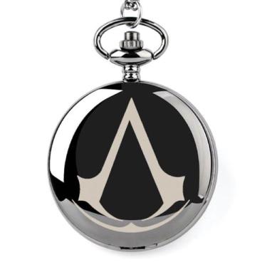 Imagem de Relógio de bolso Freemasonrys Retro para crianças com corrente - yiwei