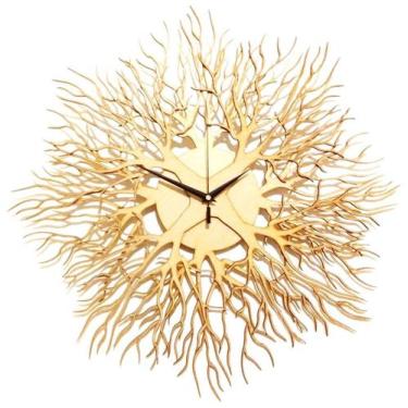 Imagem de Relógio de parede Tree Of Life Wood Silent Non-Ticking 30cm - yiweisai