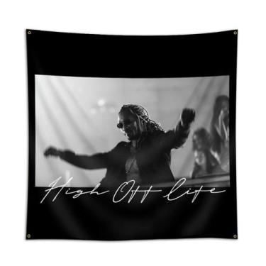 Imagem de Tapeçaria Flag Wall Hanging Futures Highs Offs Lifes Anime - Yiweisai