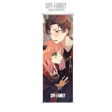 Imagem de Pôster artístico Spys Familys Art Print 70x25cm em tecido+plásticos - 