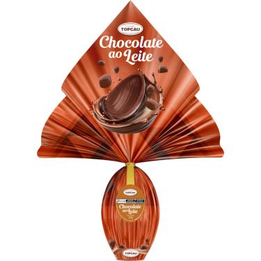 Imagem de Ovo de Páscoa Topcau Chocolate ao Leite 210g Cremoso