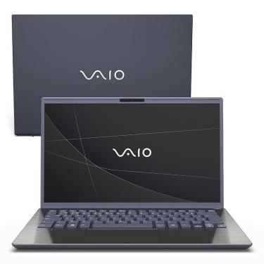 Imagem de Notebook VAIO® F14 Intel® Core i5-1334U Windows 11 Home 16GB RAM 512GB SSD 14`` Full HD IPS com Fingerprint Cinza Escuro