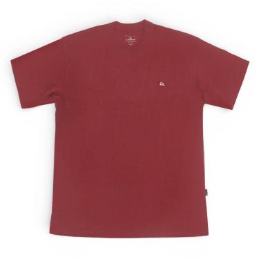 Imagem de Camiseta Quiksilver Embroidery Over - Vinho (Oversize)-Masculino