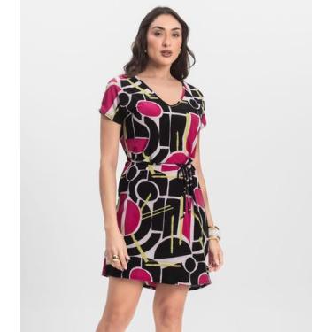 Imagem de Vestido Feminino Liganete Infinita Cor Preto, M, Preto