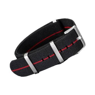 Imagem de Pulseira De Relógio Unissex Lavável Em Nylon Elástico 18mm 20mm 22mm P