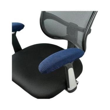 Imagem de Capas Laváveis para Apoio De Braço De Cadeira De Escritório, 2 Peças, 