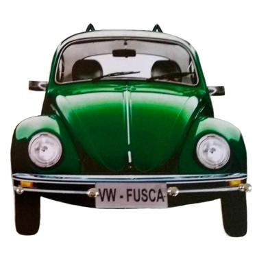 Imagem de Porta Chaves De Parede Retrô Decorativo Fusca Verde