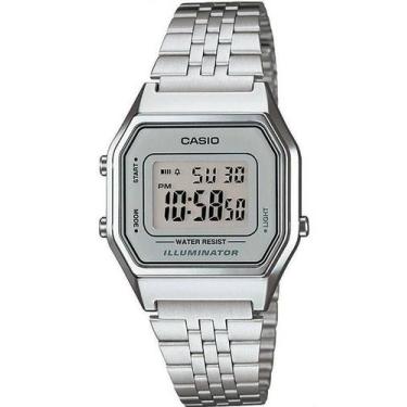 Imagem de Relógio casio feminino la680wa-7df, Prata