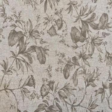 Imagem de Tecido Linho Estampado Floral Bege - 1,50m de Largura
