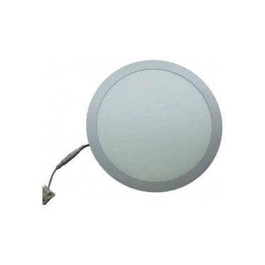 Imagem de Painel Led Foxlux Redondo Embutir 24w 3000k Bivolt Branco