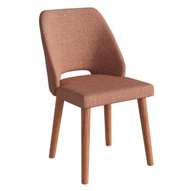 Imagem de Cadeira de Jantar Estofada Zamarchi 30, Canela