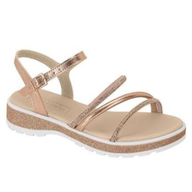 Imagem de Sandália Infantil Menina Criança Rasteirinha Molekinha Kids-Feminino