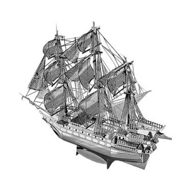 Imagem de Kits De Modelos De Quebra-Cabeça Em Metal 3D DIY, Brinquedo Cortado a 