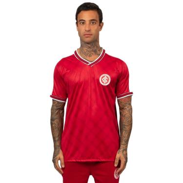 Imagem de Camiseta Esportiva Masculina Internacional Oficial Torcedor-Masculino
