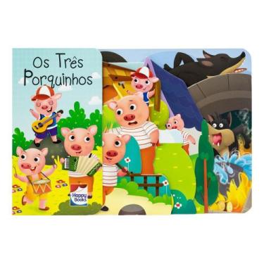 Imagem de Livro - Contos Clássicos com Abas: Três Porquinhos, Os