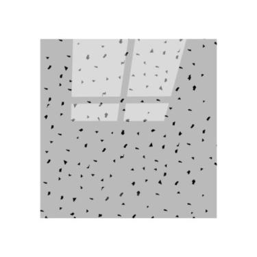 Imagem de Kit 16 Pisos Porcelanato Mármore Adesivo Brilho Lavável para Banheiro 