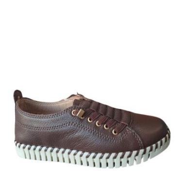 Imagem de Tênis Feminino Casual Couro 25 Bottero - Marrom/Café-Feminino