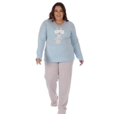 Imagem de Pijama Belíssima Algodão Plus Size Feminino Victory-Feminino