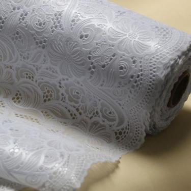 Imagem de Trilho De Mesa Branco Mod591 Rolo 0,50x20m Vinil PVC - Plast.co