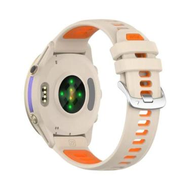 Imagem de Pulseira De Silicone Bicolor Para Garmin Forerunner 970 955 Solar 945 