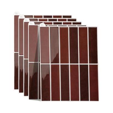 Imagem de Azulejos Autoadesivos Para Cozinha E Banheiro, Azulejos De Parede Peel