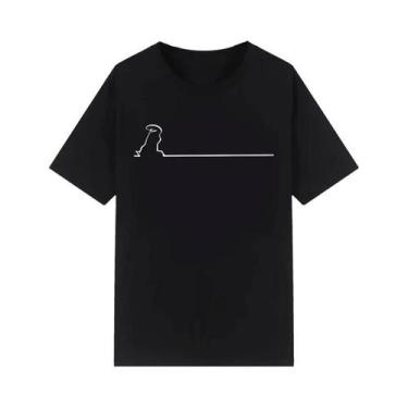 Imagem de Camiseta Unissex De Gola Redonda Casual Estilo Streetwear TV La Linea 